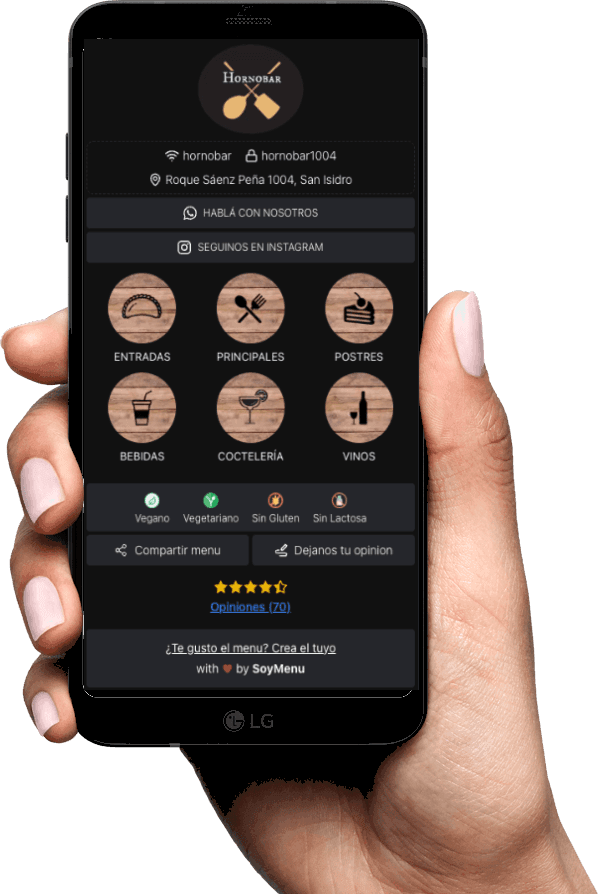 Ejemplo de carta digital QR
