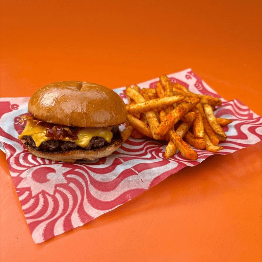 Sweet chili picante simple + papas