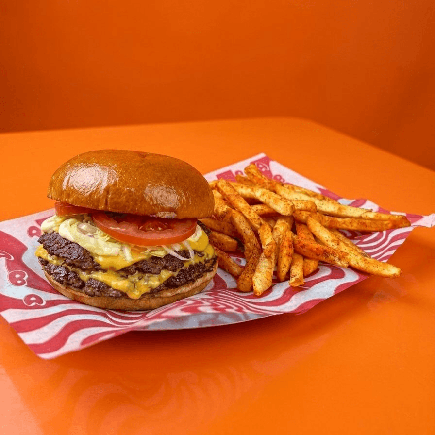 Tasty doble + papas