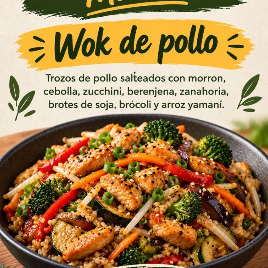 Wok de frango