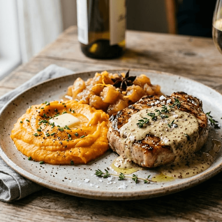 Suggested pork medallion