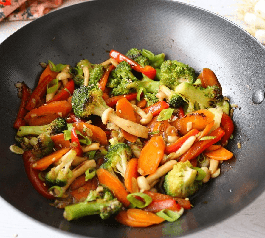 Vegetable stir-fry