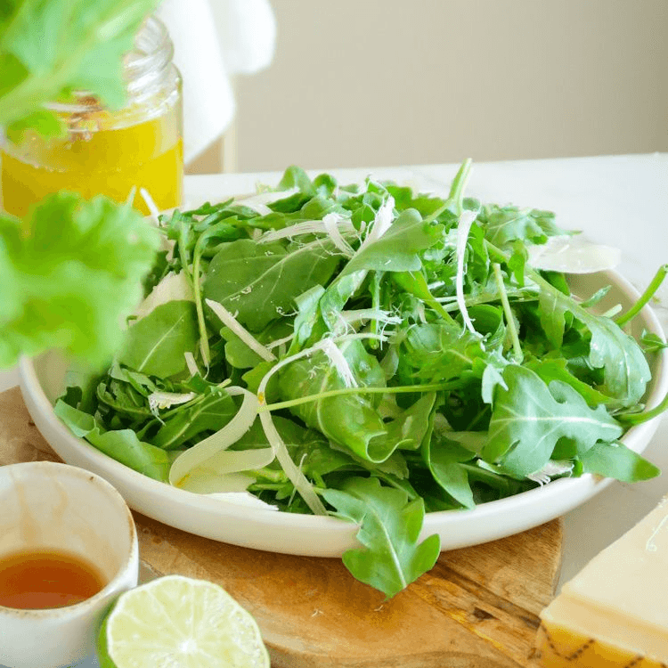 Arugula and Parmesan