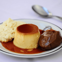 Mixed flan