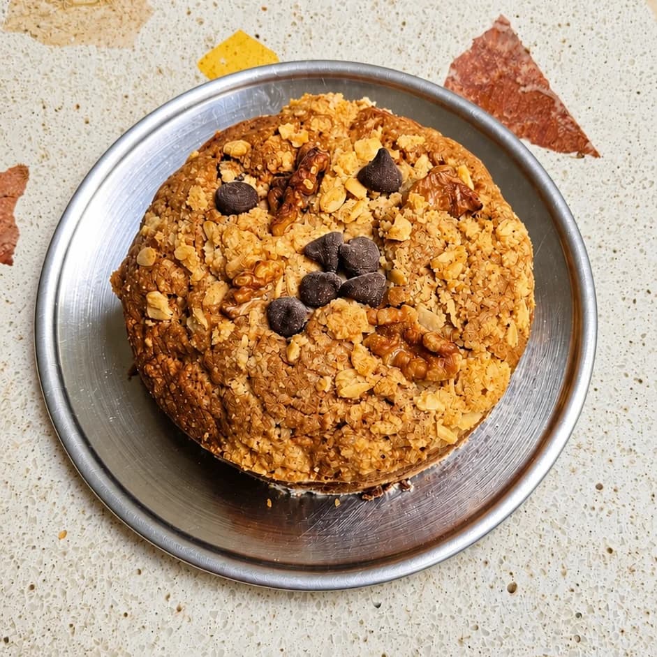 Cookie de banana nuez y choco