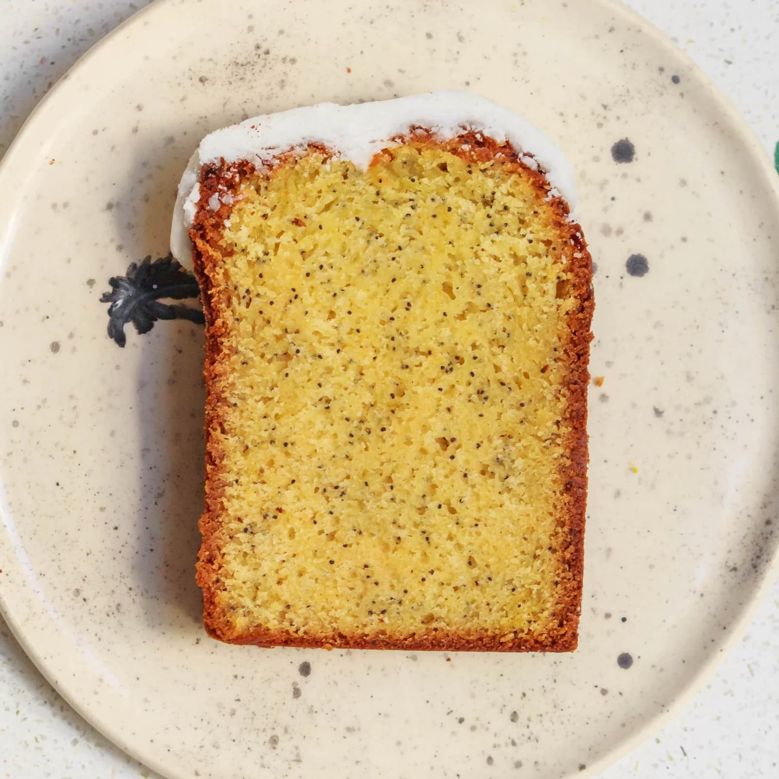 Budín limón y amapola
