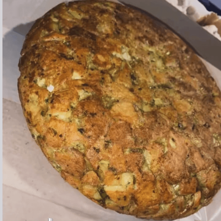 Tortilha recheada para compartilhar