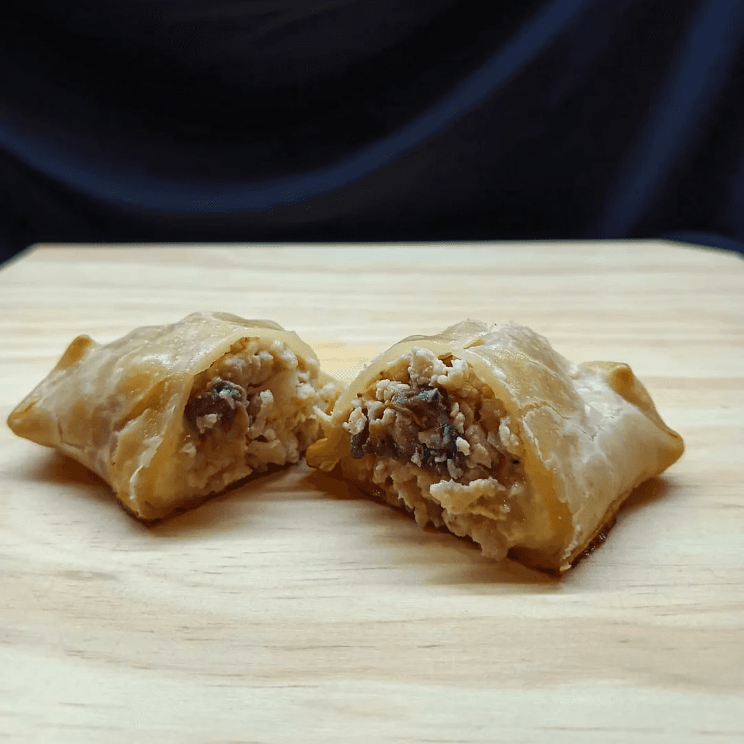 Pollo al Verdeo y Champi