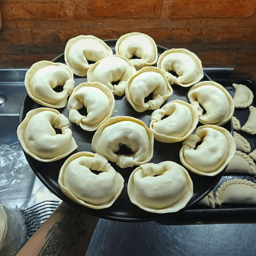 Empanada jamón y queso