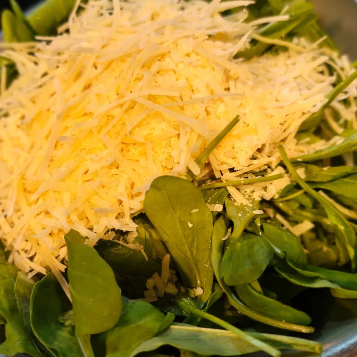 Rúcula y parmesano