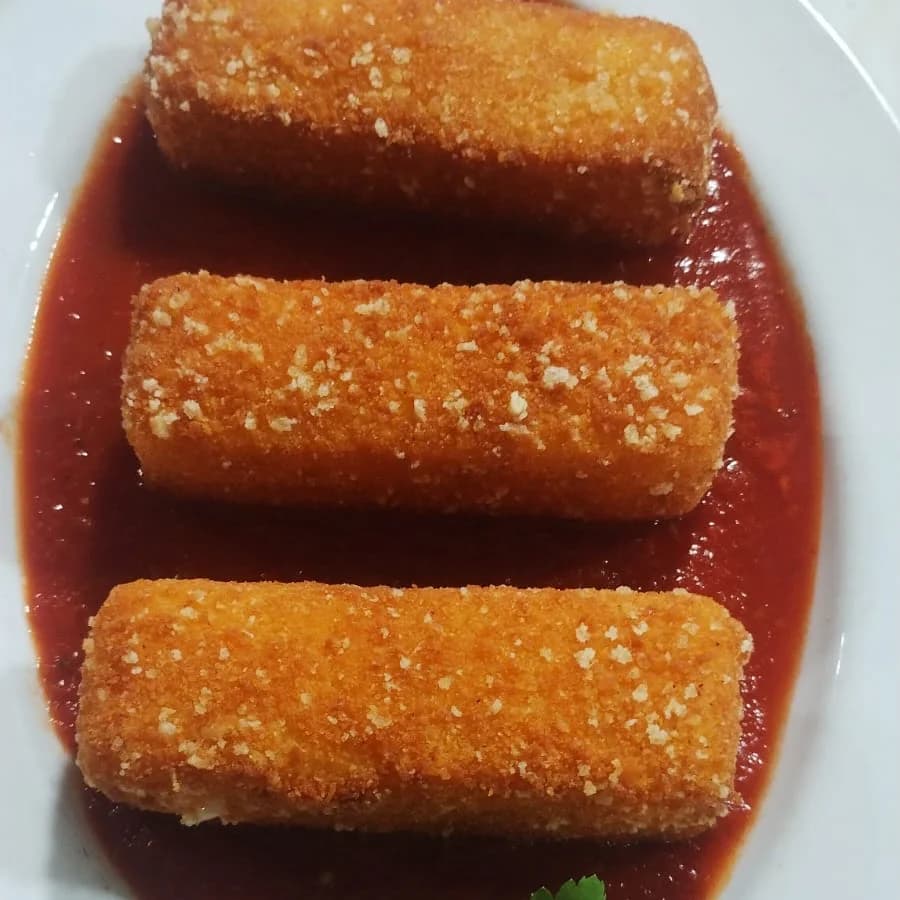 Muzzarela a la milanesa