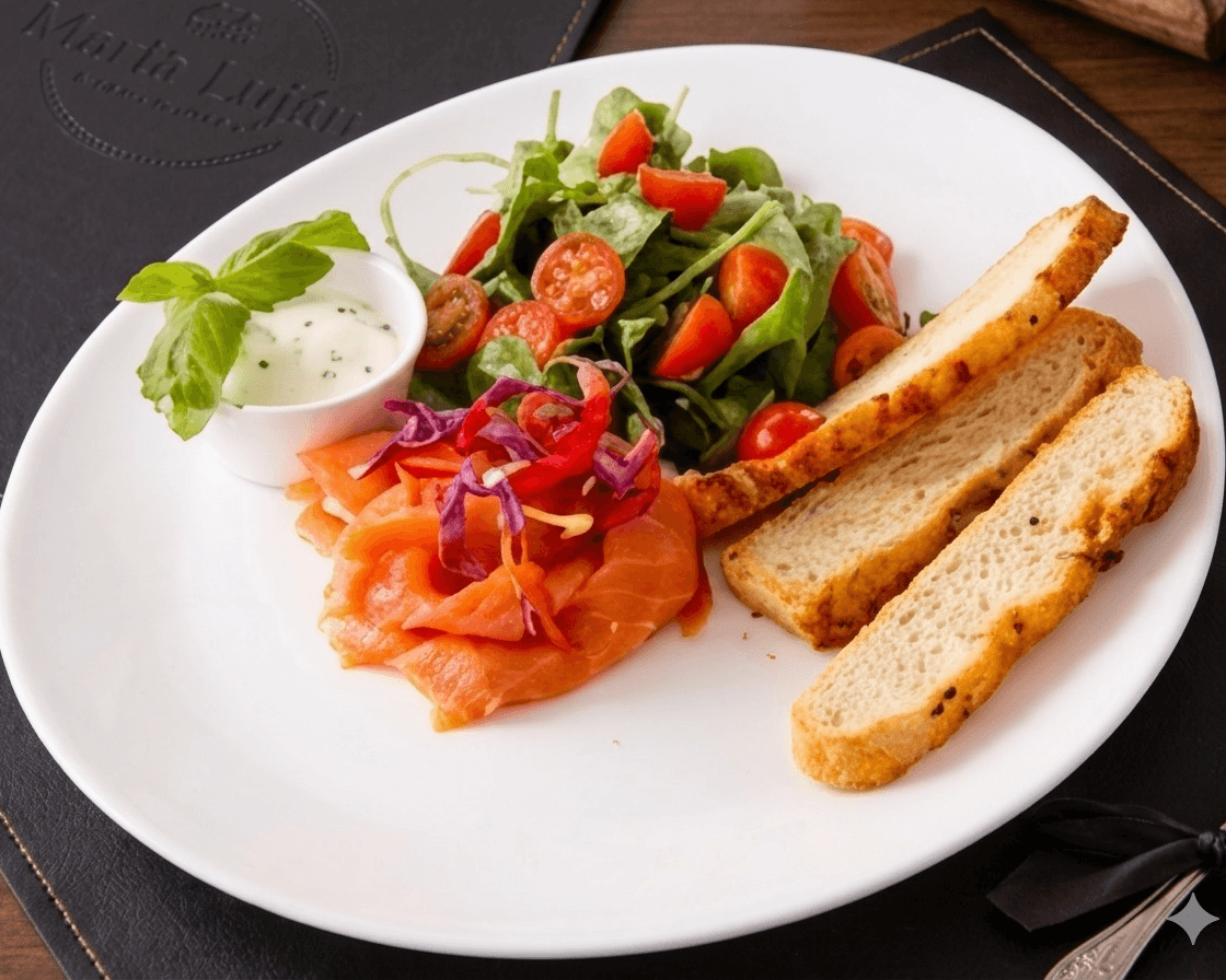 smoked salmon