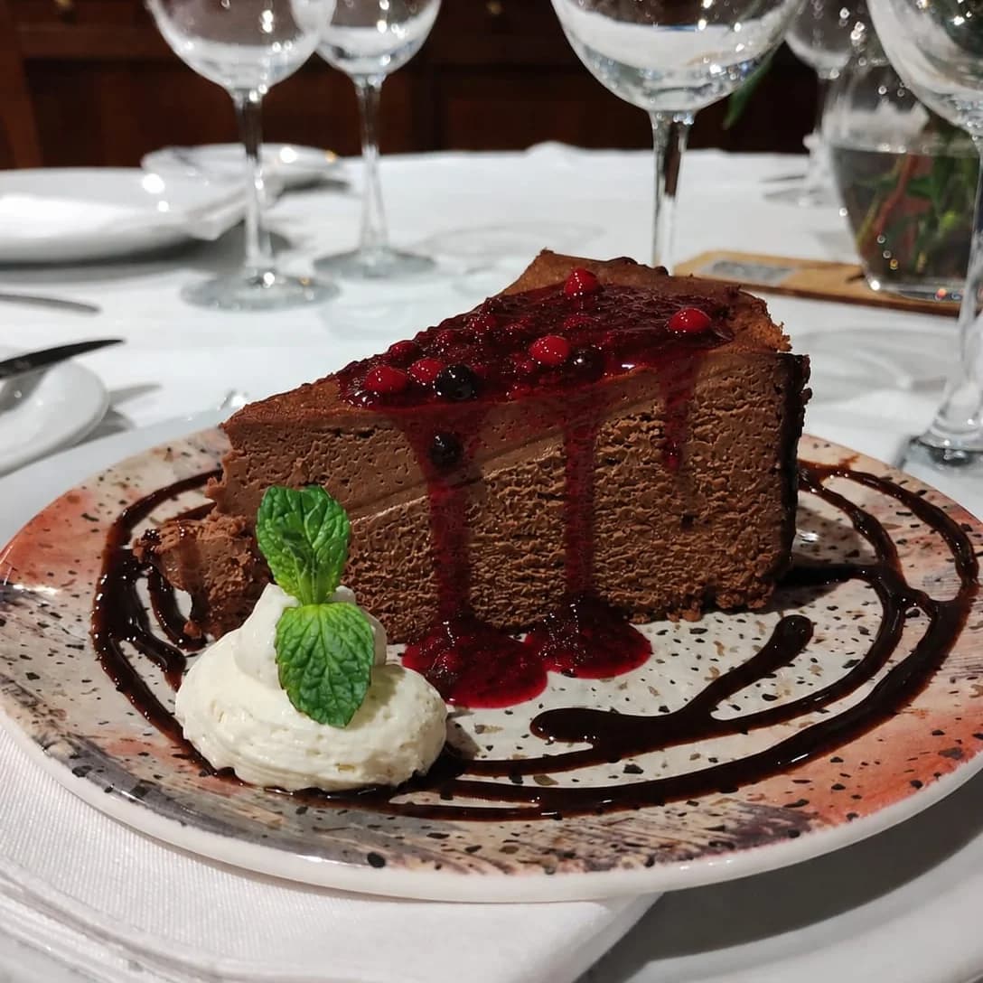 Torta Vasca de Chocolate