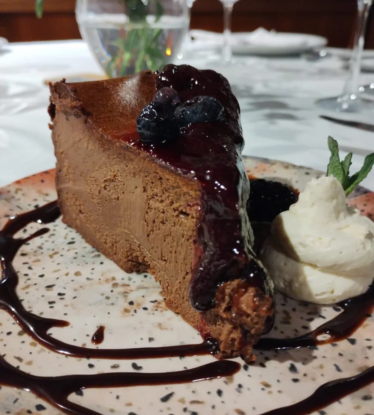 Torta Vasca de Chocolate
