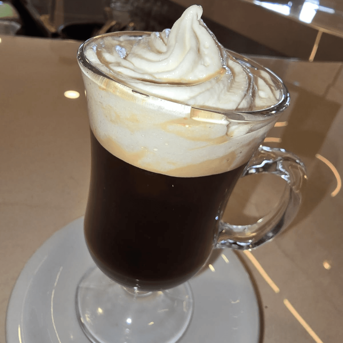 Café jarrito con crema